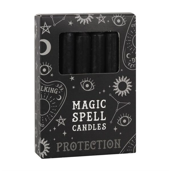 Black 'Protection' Spell Candles