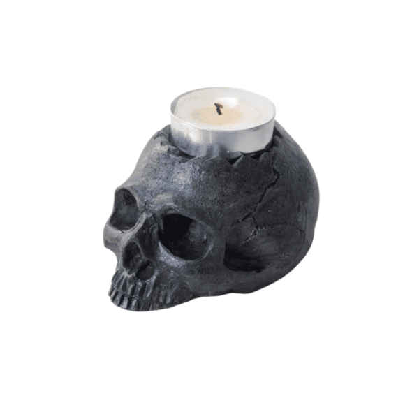 Skull Tea Light Candle Holder